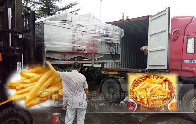 semi-automatic french fries production line mexico 