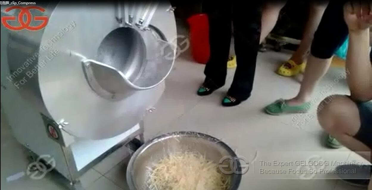 Carrots Shredding Machine-Bamboo Shoot Cutting Machine