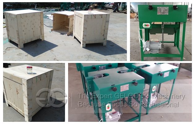 garlic root cutting machine sold to egyp