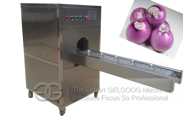 Onion Root Caved Cutting Machine