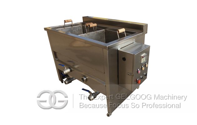 Double Tank Double Baskets Nigerian Chin Chin Frying Machine