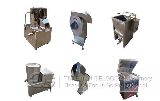 Semi-automatic French Fries Processing Line