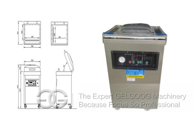 French Fries Vacuum Packing Machine